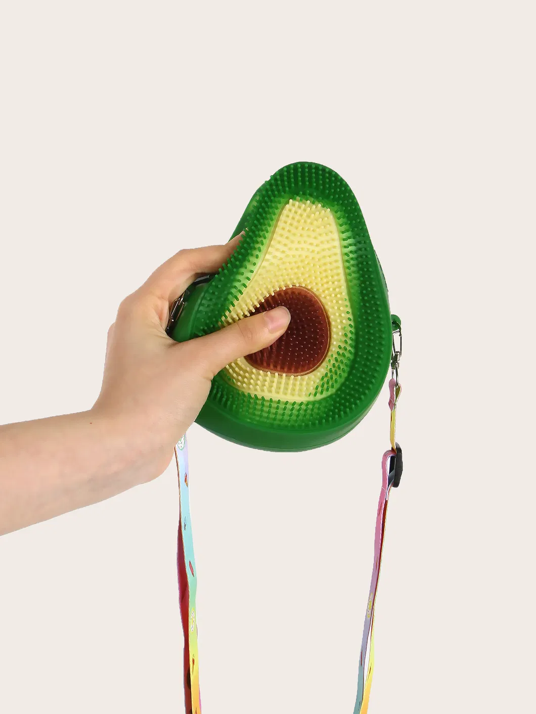 Supercute Products Silicon Decompression Toy Avocado Rodent Control Rats Pioneer Fidge Toy - Big