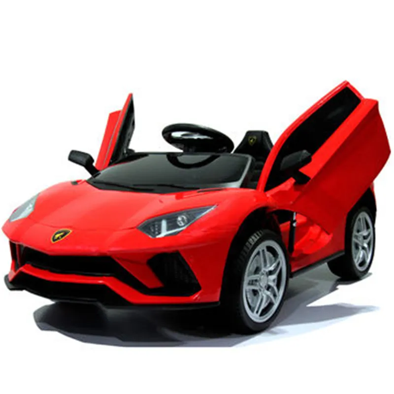 Toy Car, 2021 Double Open Doors Children Electric Car/ 12V Battery Two Seat Ride on Kids Car