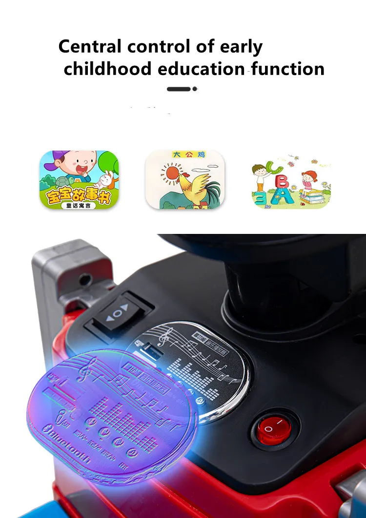 Wholesale Children′ S Electric Excavator Big Battery Car Kids Ride on Car