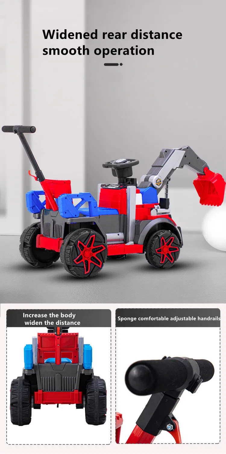Wholesale Children′ S Electric Excavator Big Battery Car Kids Ride on Car