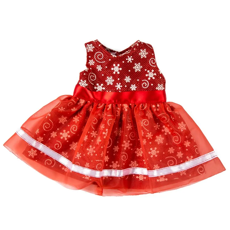 Wholesale Hot Sale Superior Quality Doll Clothes Children Christmas Princess Party Skirt
