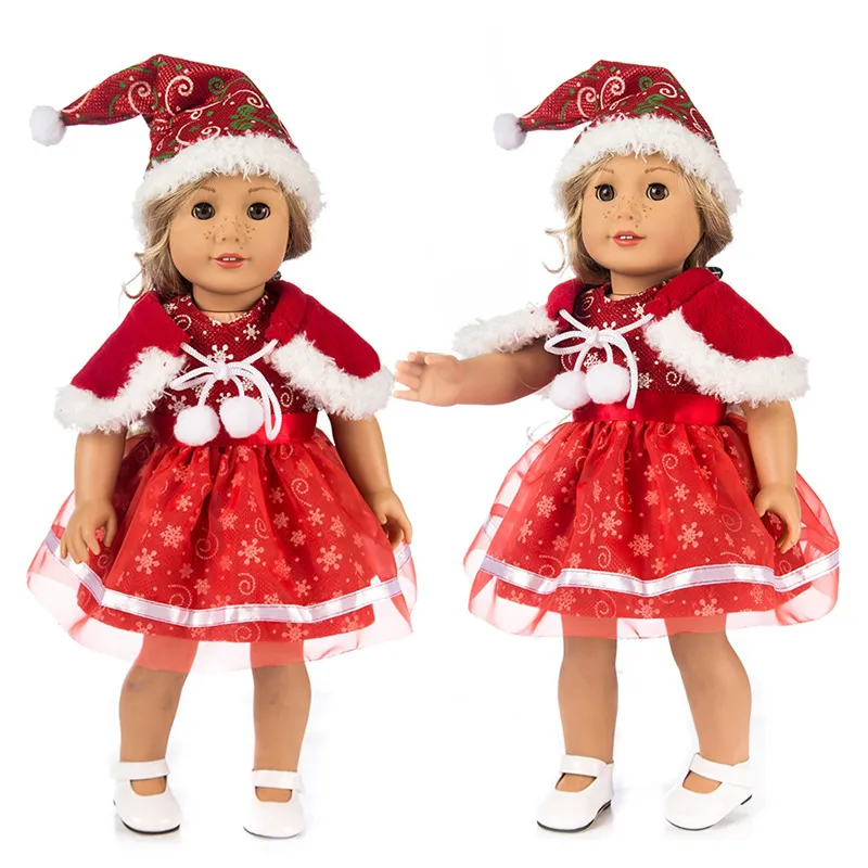 Wholesale Hot Sale Superior Quality Doll Clothes Children Christmas Princess Party Skirt