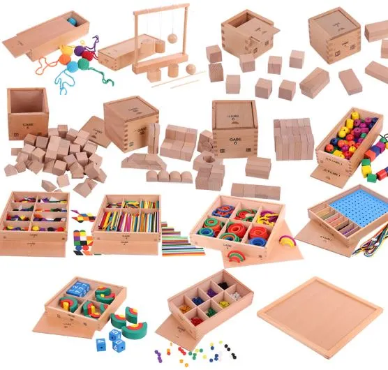 Wholesale Wooden Sensorial Montessori Material Product Educational Toys for Kids